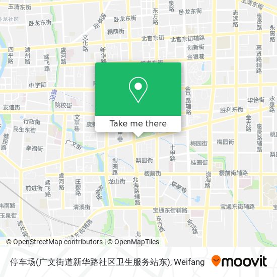 停车场(广文街道新华路社区卫生服务站东) map