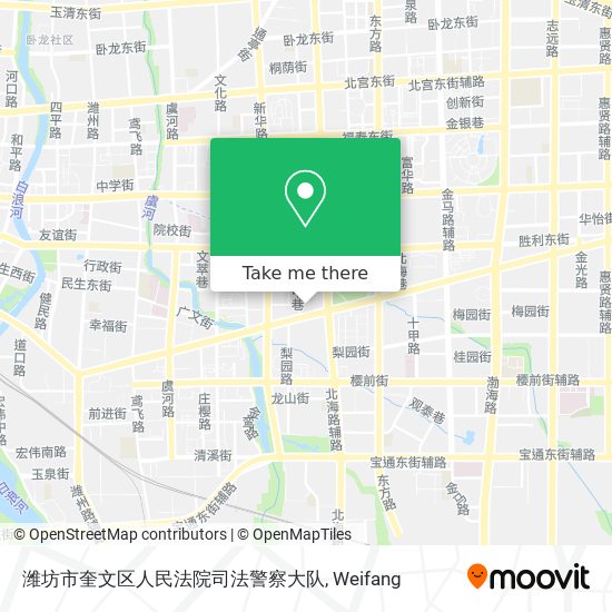 潍坊市奎文区人民法院司法警察大队 map