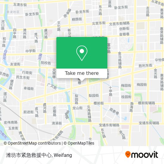 潍坊市紧急救援中心 map