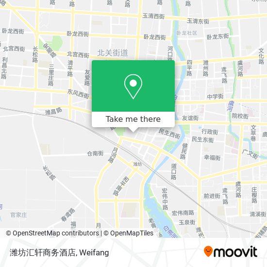 潍坊汇轩商务酒店 map