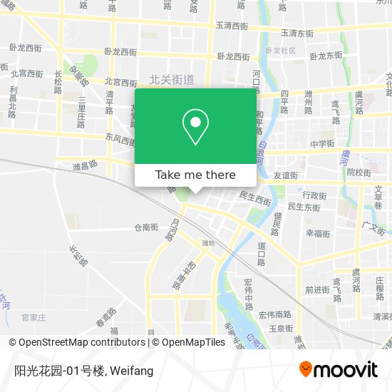阳光花园-01号楼 map