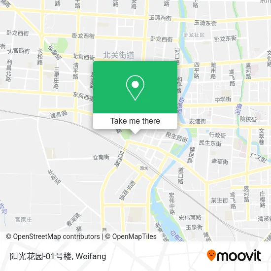 阳光花园-01号楼 map