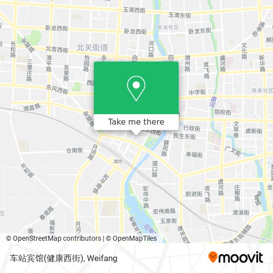 车站宾馆(健康西街) map