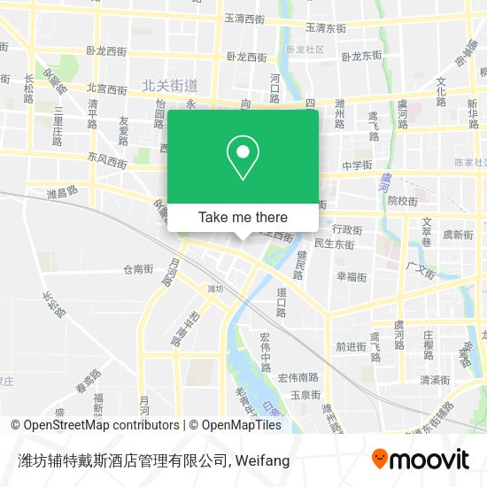 潍坊辅特戴斯酒店管理有限公司 map