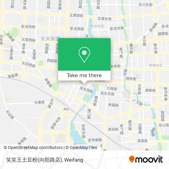 笑笑王土豆粉(向阳路店) map
