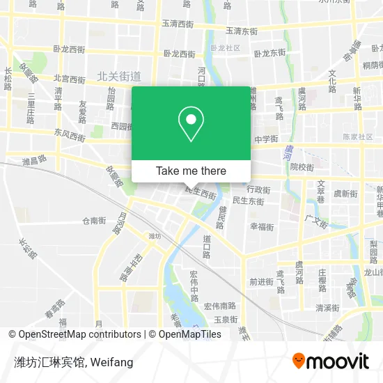 潍坊汇琳宾馆 map