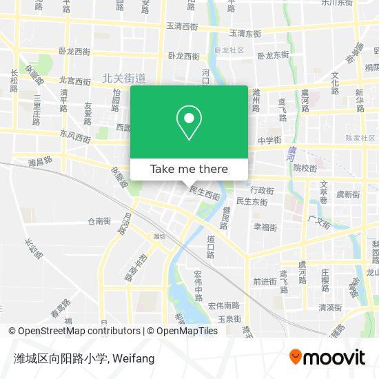 潍城区向阳路小学 map