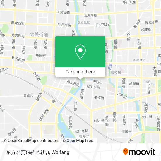 东方名剪(民生街店) map