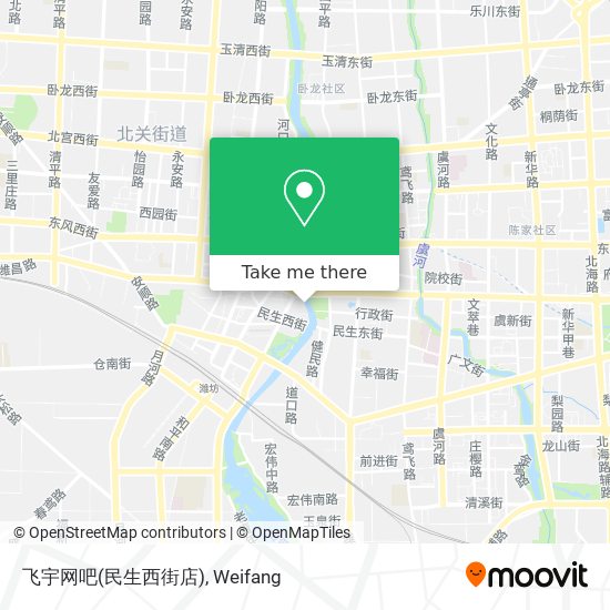 飞宇网吧(民生西街店) map