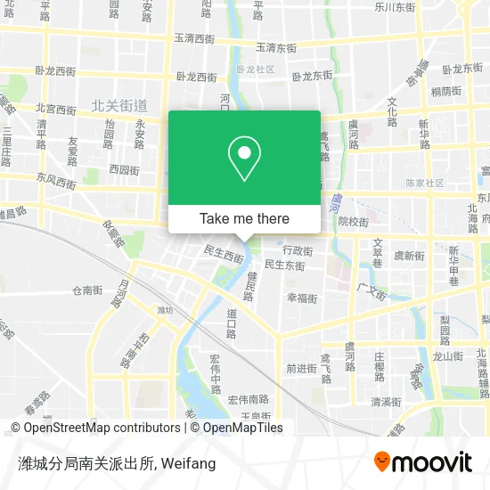 潍城分局南关派出所 map