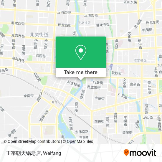 正宗朝天锅老店 map