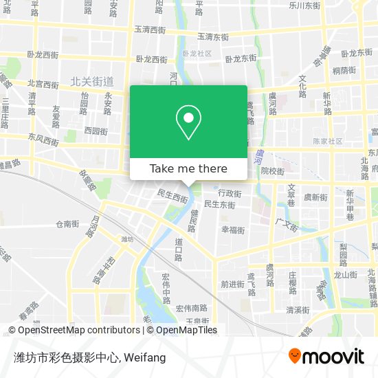潍坊市彩色摄影中心 map