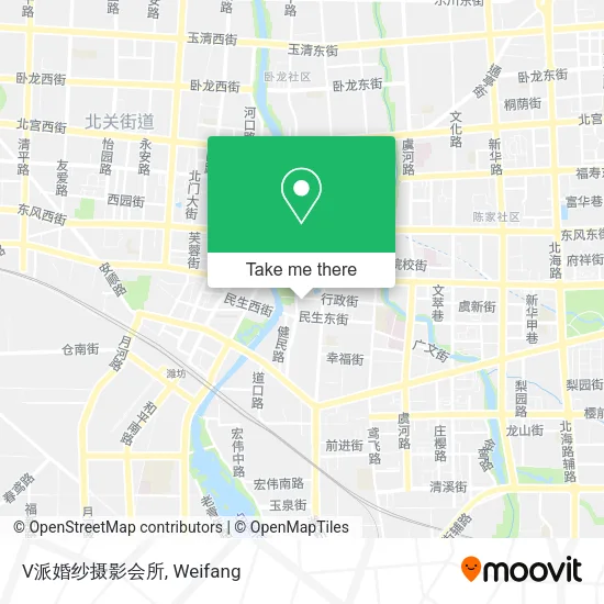 V派婚纱摄影会所 map