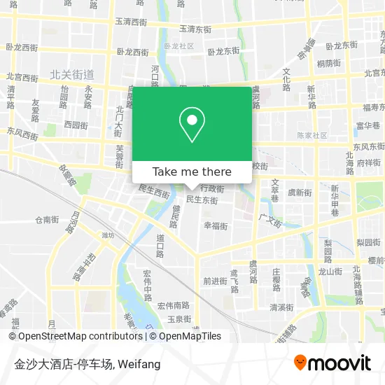 金沙大酒店-停车场 map
