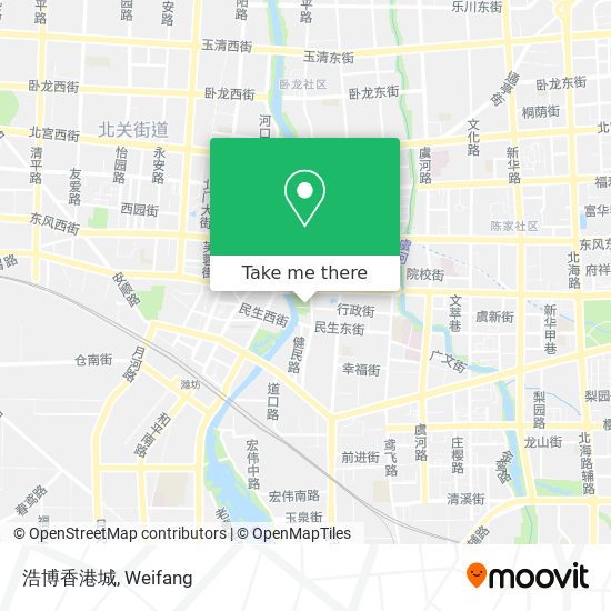 浩博香港城 map