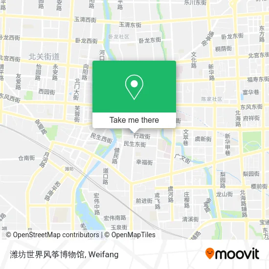 潍坊世界风筝博物馆 map