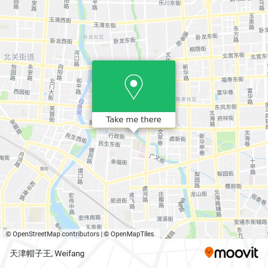 天津帽子王 map