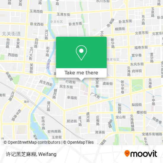 许记黑芝麻糊 map