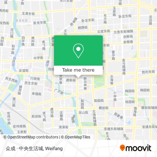 众成 · 中央生活城 map