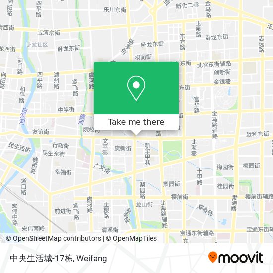 中央生活城-17栋 map