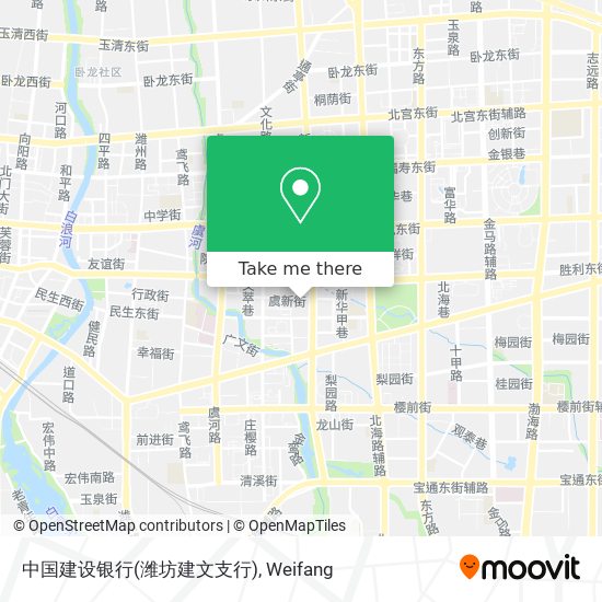 中国建设银行(潍坊建文支行) map