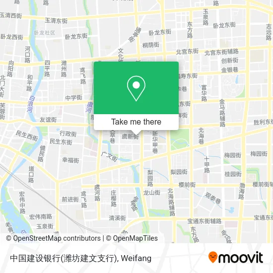 中国建设银行(潍坊建文支行) map