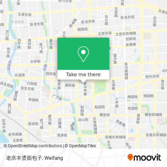 老庆丰烫面包子 map