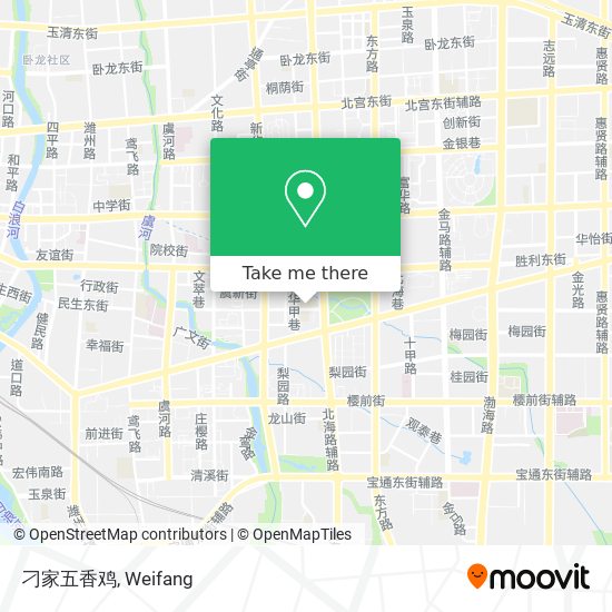 刁家五香鸡 map