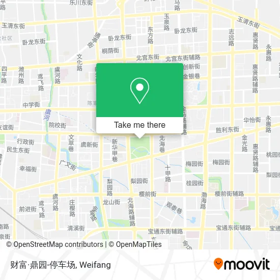 财富·鼎园-停车场 map