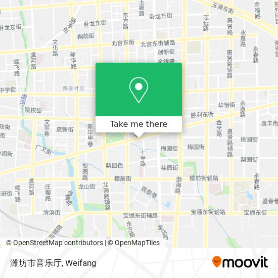 潍坊市音乐厅 map