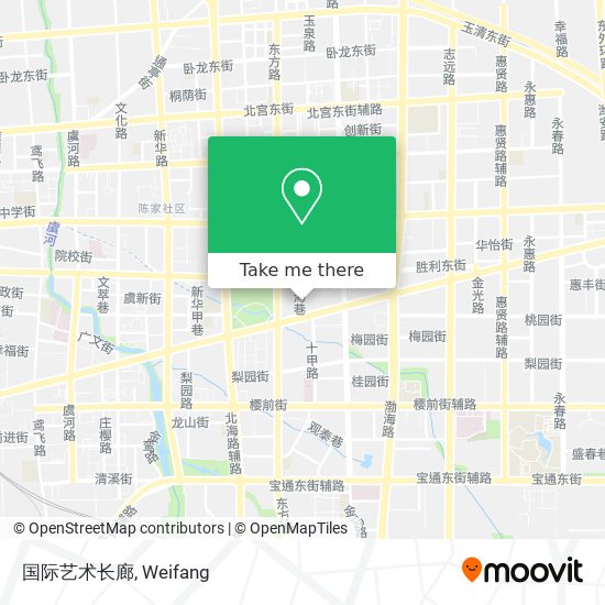 国际艺术长廊 map