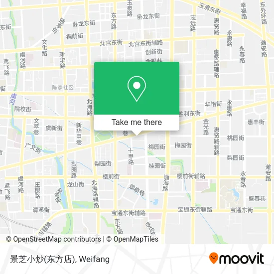 景芝小炒(东方店) map