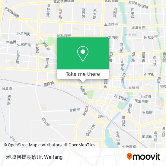 潍城何援朝诊所 map
