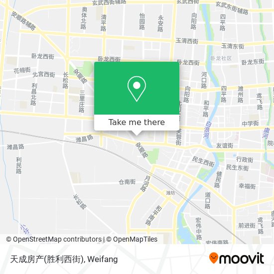 天成房产(胜利西街) map