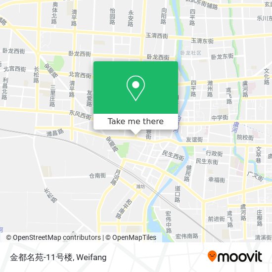 金都名苑-11号楼 map