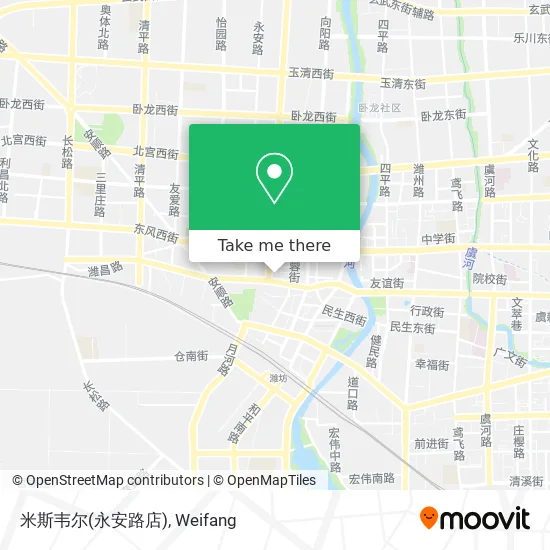 米斯韦尔(永安路店) map