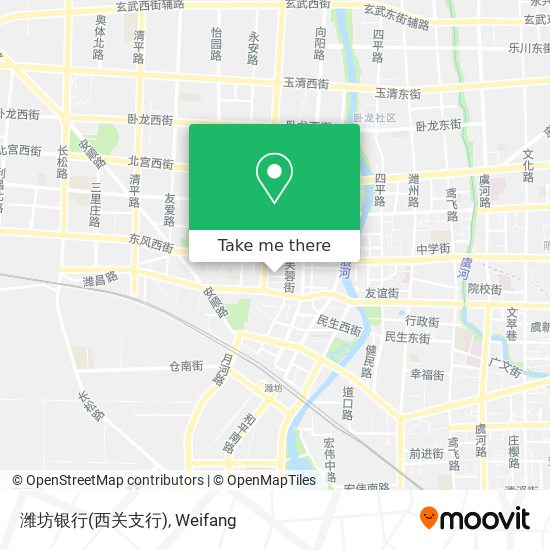 潍坊银行(西关支行) map