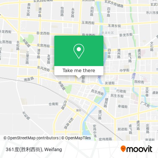 361度(胜利西街) map