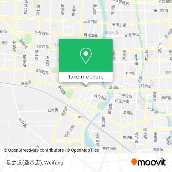 足之道(圣基店) map