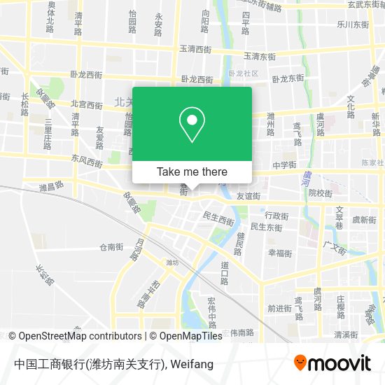 中国工商银行(潍坊南关支行) map