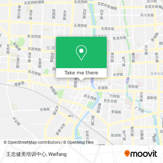 王忠健美培训中心 map