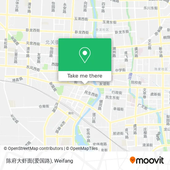 陈府大虾面(爱国路) map