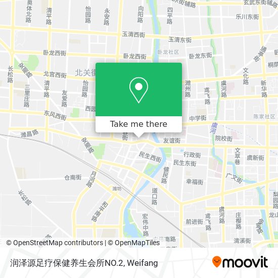 润泽源足疗保健养生会所NO.2 map