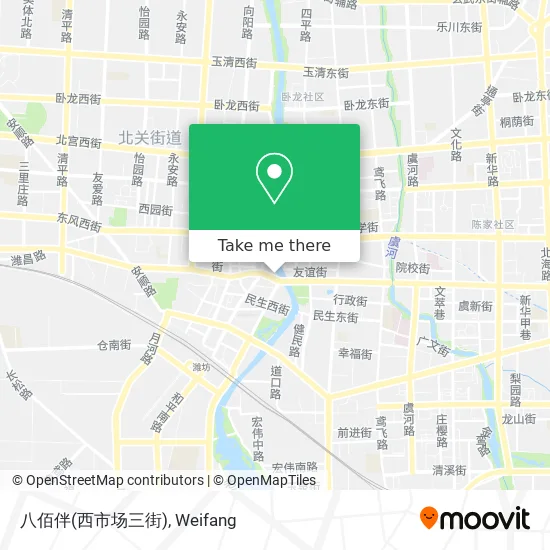 八佰伴(西市场三街) map