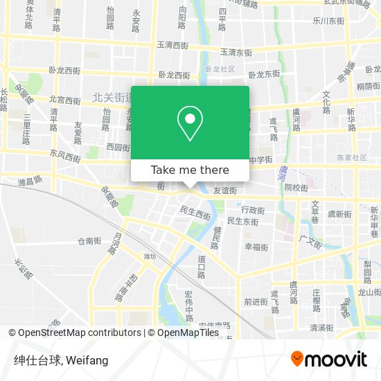 绅仕台球 map