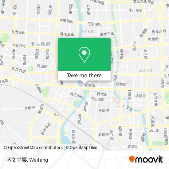 盛文甘栗 map