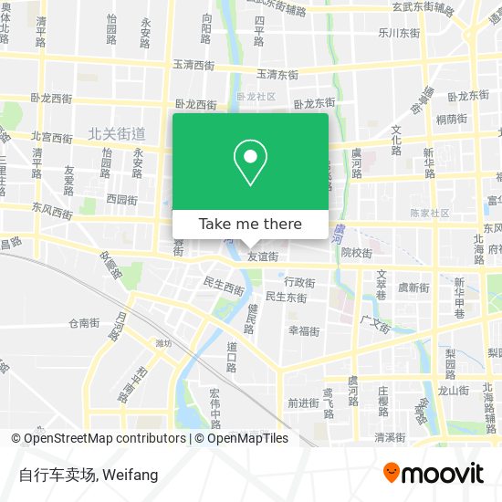自行车卖场 map