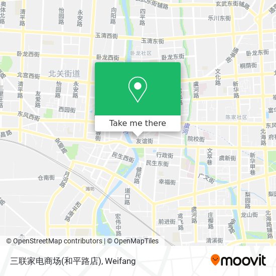 三联家电商场(和平路店) map