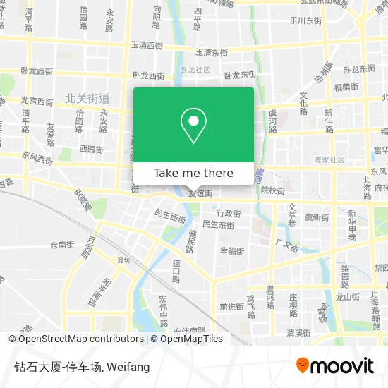 钻石大厦-停车场 map