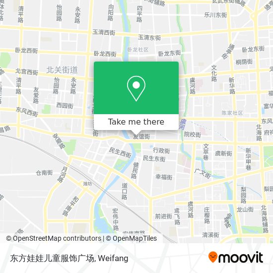 东方娃娃儿童服饰广场 map